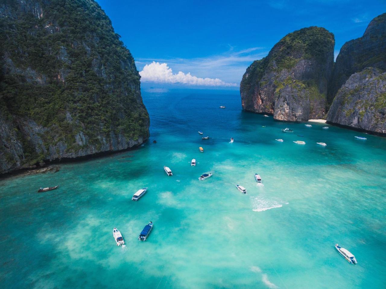 Albergue Lucky Dorm Islas Phi Phi Exterior foto